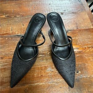 Zara black Mules 39